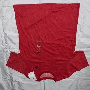 Nike Dri-FIT Red Tee